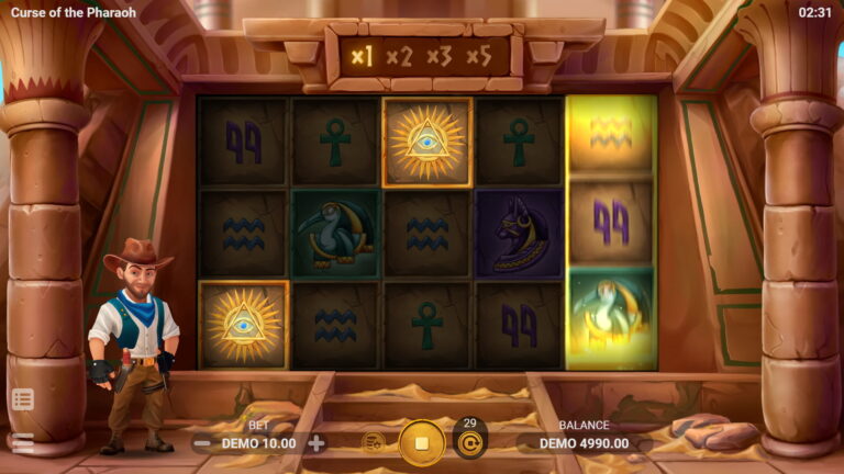 Curse Of The Pharaoh Slot Game From Evoplay - SlotsInsight